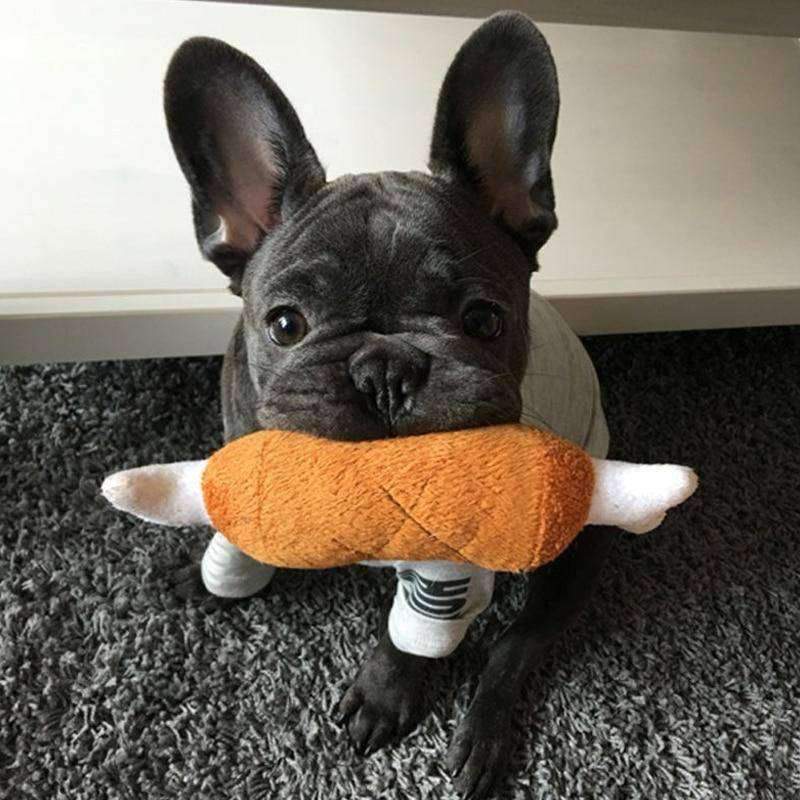 Gioco per Cani in Peluche – Modello "Barbecue" - Dog Moda