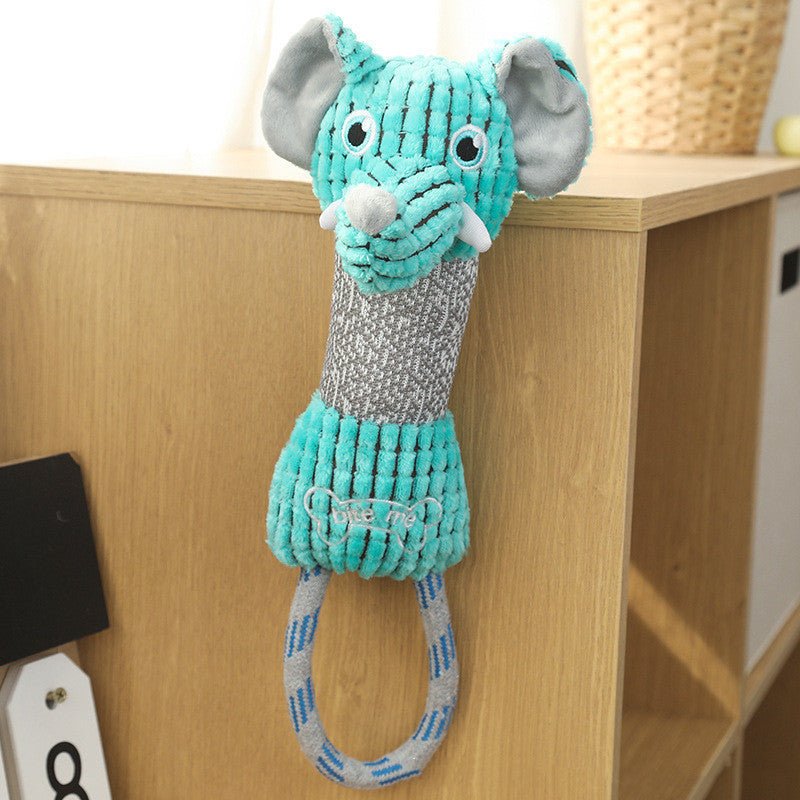 Gioco per cani pelluche e corda "Zoo Fun" - Dog Moda