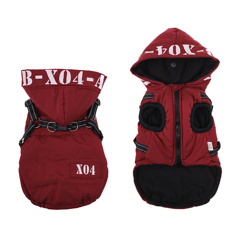 Giubbotto per Cani impermeabile con pettorina"X - 04" - Dog Moda