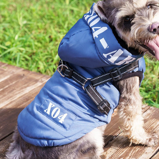 Giubbotto per Cani impermeabile con pettorina"X - 04" - Dog Moda