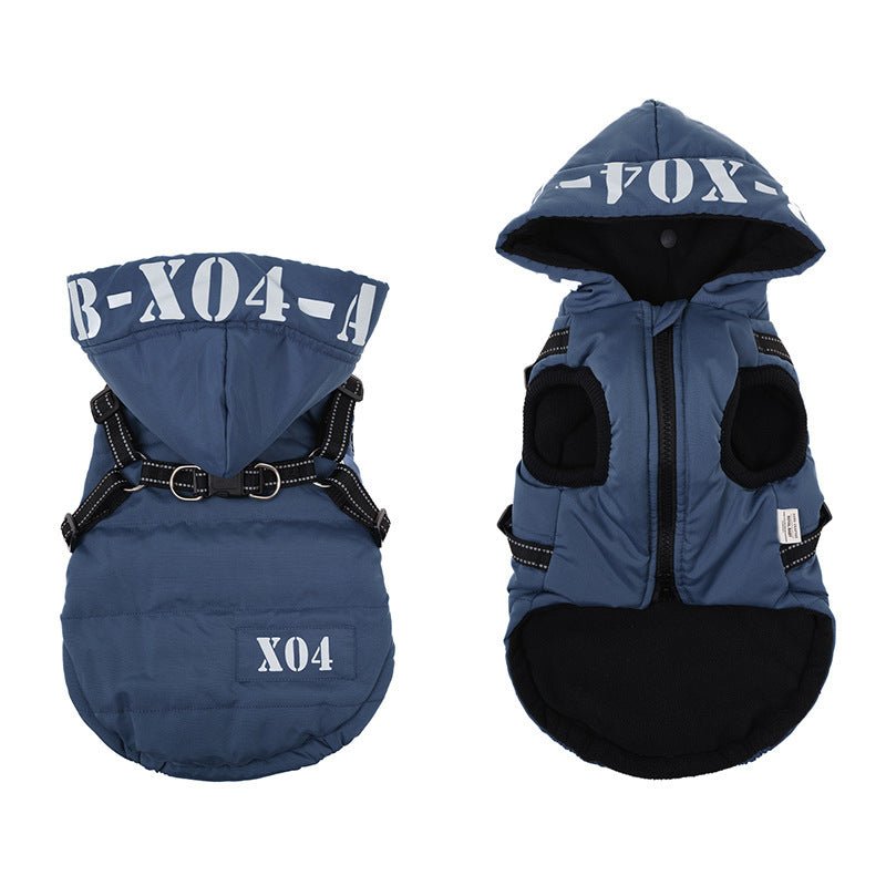 Giubbotto per Cani impermeabile con pettorina"X - 04" - Dog Moda