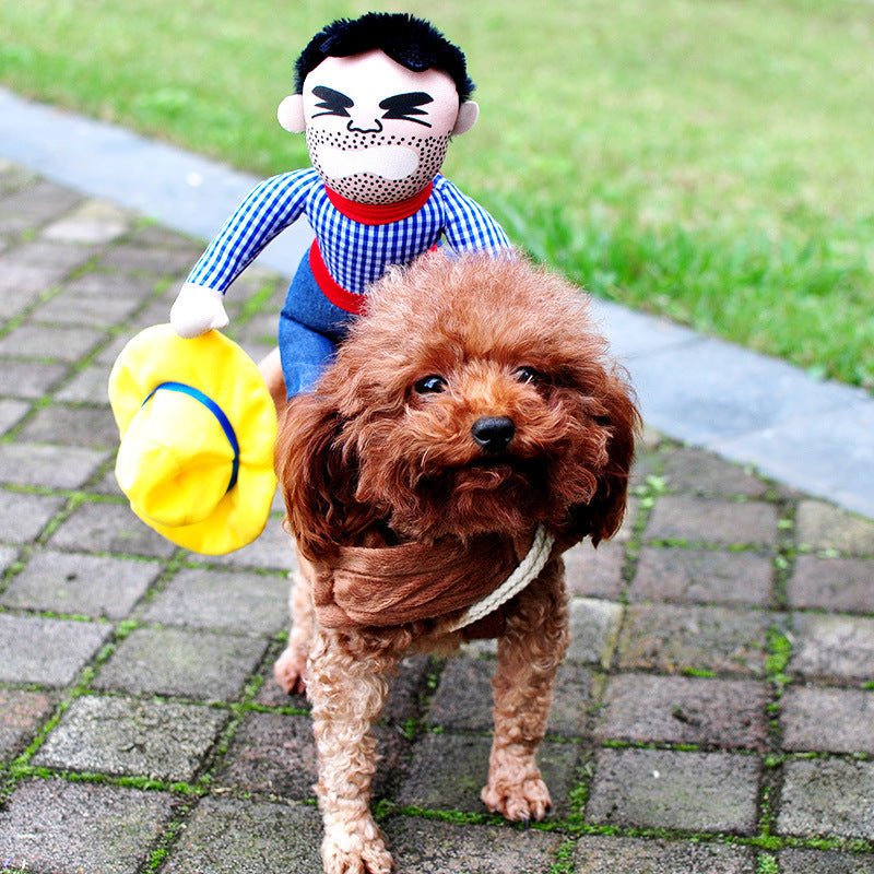 Halloween Paws - Vestitini Spaventosi per Cani con Tema Bambola Assassina o Cowboy - Dog Moda