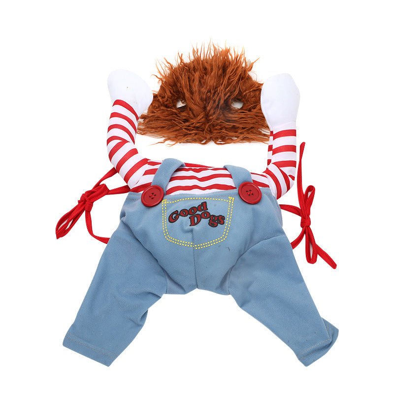 Halloween Paws - Vestitini Spaventosi per Cani con Tema Bambola Assassina o Cowboy - Dog Moda
