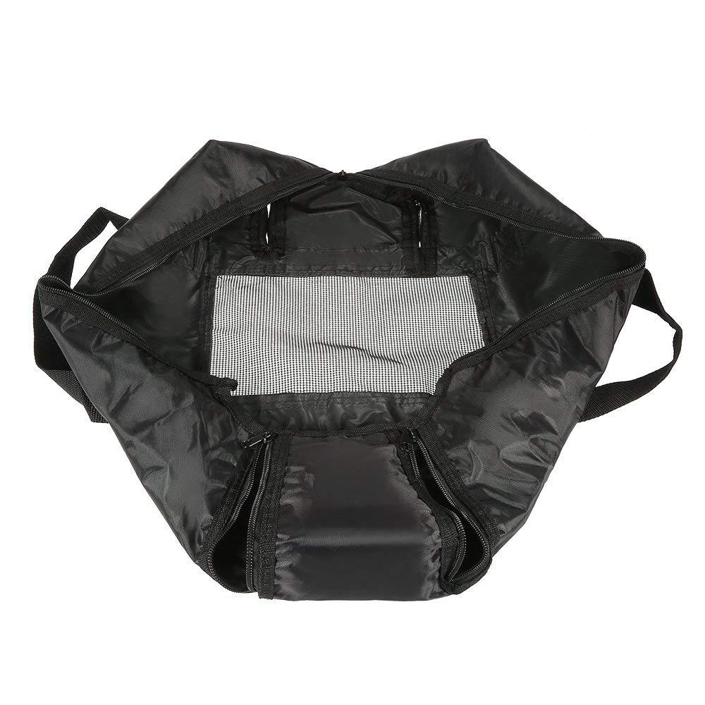 Borsa nera per contenere il gatto durante bagno taglio unghie e toelettatura Dog Moda
