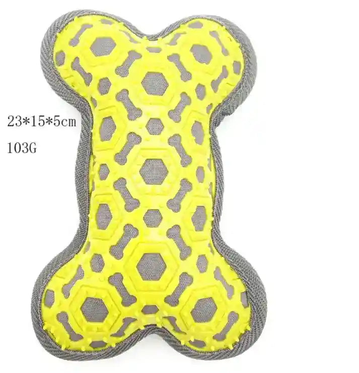 Gioco Osso Sonoro per Cani - Tessuto Oxford Resistente by Dog Moda