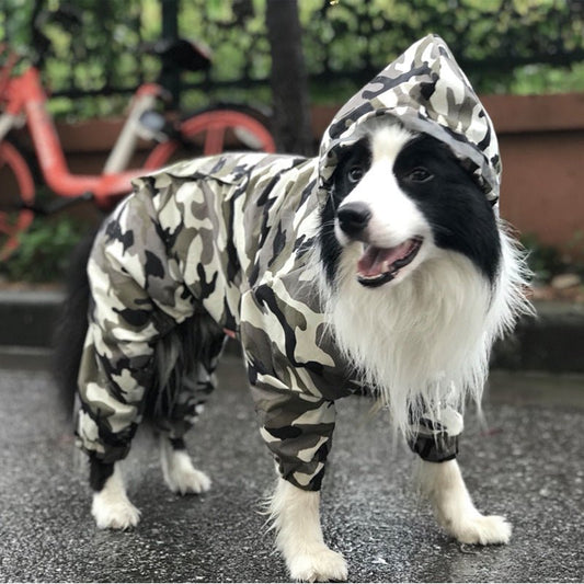 Impermeabile per Cani Camouflage Modello "Storm" - Dog Moda