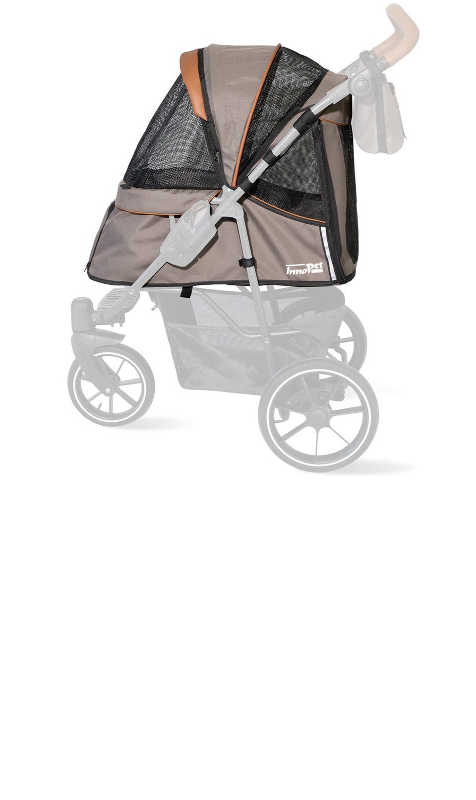 InnoPet Premium Cozy Hunde- und Katzenbuggy – Komfort und Stil