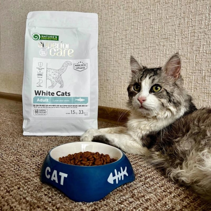 Nature’s Protection Superior Care – Gato Blanco Sin Grano Arenque