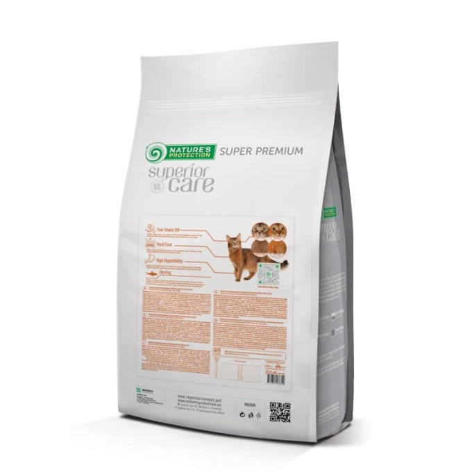 Nature's Protection Gato Rojo Sin Cereales Arenque Gatos Adultos 1,5 Kg